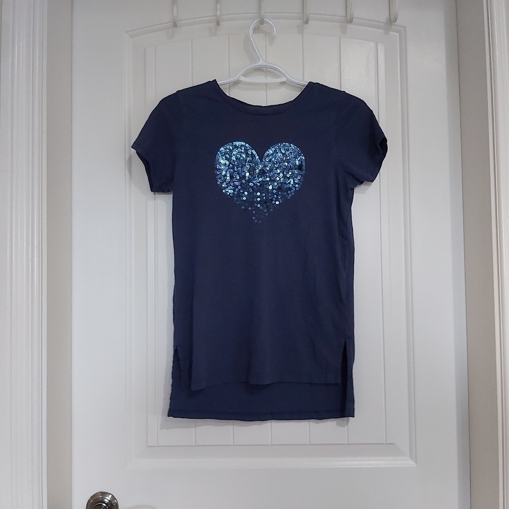 GEORGE TSHIRT/ GLITTER HEART/B2B